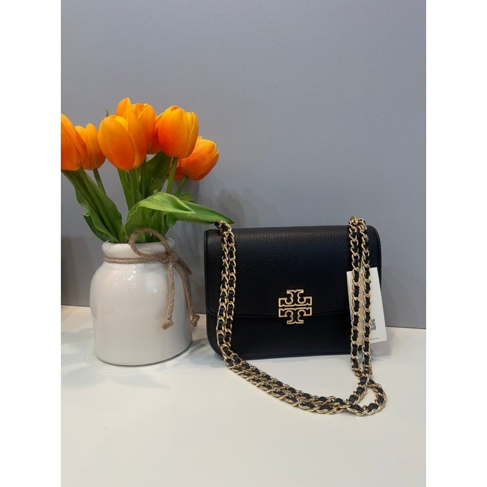 Tory Burch Britten Adjustable Small Shoulder Bag - image 4